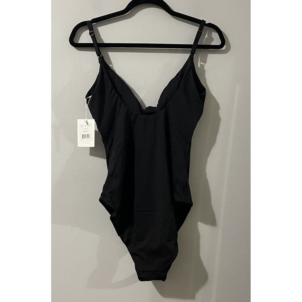 ANDIE Swim Women’s Large Tall Black NWT Santorini One Piece Bathing Suit - Picture 5 of 13